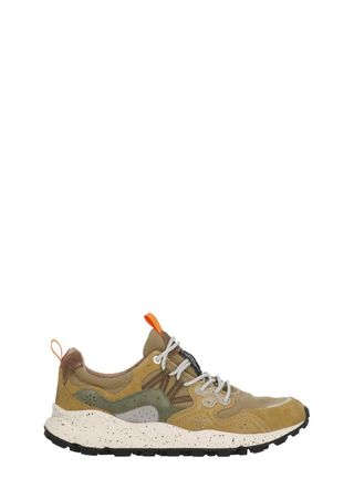 Flower Mountain Beige Yamano 3 Suede Inserts Sneakers