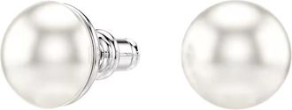 Swarovski Matrix Crystal Pearl Stud Earrings