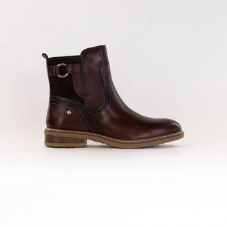 Pikolinos Womens Aldaya Classic High Ankle Boots In Caoba