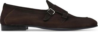 Fabi Play Double Monk Loafer - Heren - Loafers - Bruin - 43 1/2 EU - Kasjmier - Schoenen