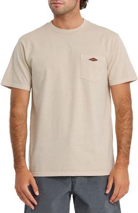 Quiksilver Saltwater Cotton Pocket T-Shirt in Moonstruck at Nordstrom, Size Xx-Large