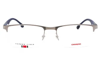 Carrera CARRERA8846 Metal Rectangular Eyeglasses - Silver