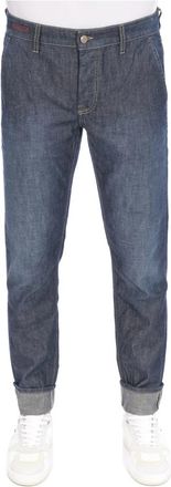 Siviglia Slim-fit Jeans - Heren - Slim Fit Jeans - Blauw - W32 - Denim - Jeans