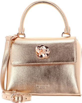 Ted Baker cross body bag Rosama Rose Detail Mini Metallic Top Handle Bag Rosegold rose gold-coloured