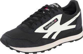 Reebok Classic Sneaker REEBOK CLASSIC AZTEC II, Damen, Gr. 36,5, schwarz, washed schwarz, chalk, Leder, Synthetik, Textil, Schuhe Sneaker