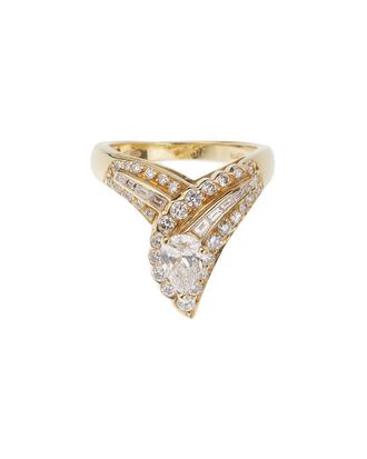 GRAFF 18K 1.04 ct. tw. Diamond Ring (Authentic Pre-Loved)