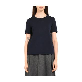 Max Mara Mujer, Camisetas, Azul, Talla: L