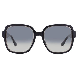 Guess Green Gradient Square Ladies Sunglasses GF6180 01P 56
