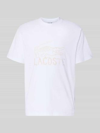 Lacoste Regular Fit T-Shirt aus reiner Baumwolle in Weiss, Gr&ouml;&szlig;e XXXL