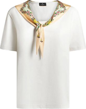 Etro T-shirt in cotone - Bianco