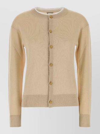 Bottega Veneta knit cardigan crew neck long sleeves