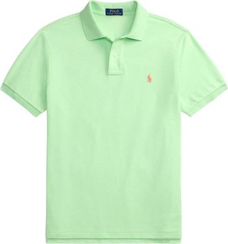 Ralph Lauren The Iconic Mesh Polo Shirt - Heren - Polos - Groen - S - Katoen - Tops