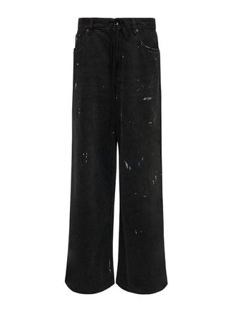 Maison Margiela Wide-Leg Denim Cotton Jeans