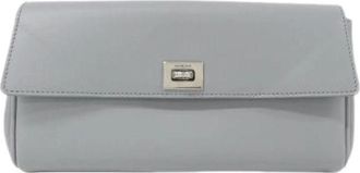 Balenciaga Pre-owned Rodeo Continental Wallet Calf Lange Portemonnee - Heren - Vintage Clutch - Grijs - ONE Size - Leer - Vintage