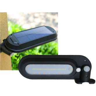 Trade Shop Trade Shop Traesio - 4 Lampada Led Solare Da Esterno Giardino Faretto Fotovoltaico Sensore a 42 Led