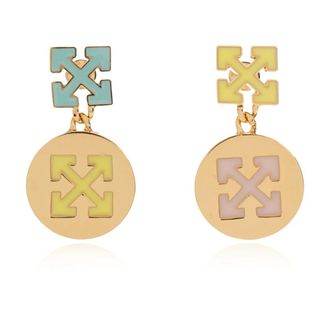 Off-white Oorstekers - Dames - Accessoires - Geel - Maat: ONE Size