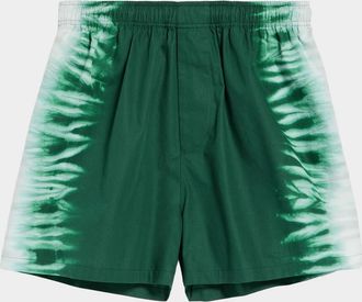 Vince Tie-Dye Relaxed Shorts