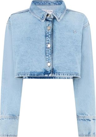 Icon Denim Los Angeles Giacca corta in denim - - Jackets - Donna - Blu - S