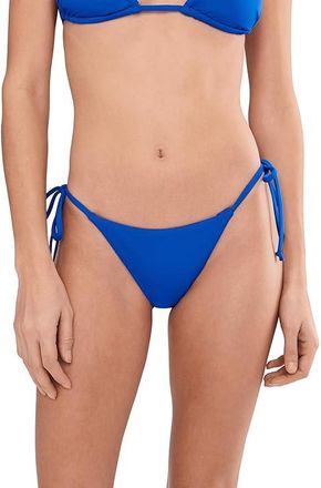 BECCA by Rebecca Virtue Color Code Demi Basic Tie Side Bottoms Womens Swimwear Lapis : XS, Nylon/Spandex
