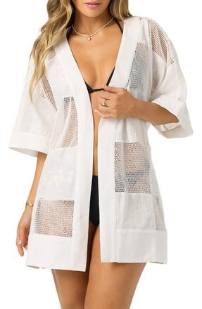 O'Neill Risa Cover-Up Beach Robe in White at Nordstrom, Size X-Small