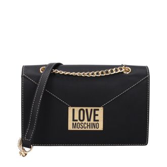 Love Moschino Liebe Moschino -Umhängetaschen Frau Polyurethan schwarz