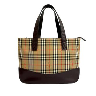 Burberry Pre-owned Burberry Haymarket Check Canvas Tote P7JPM7W9YNC7Y3XP