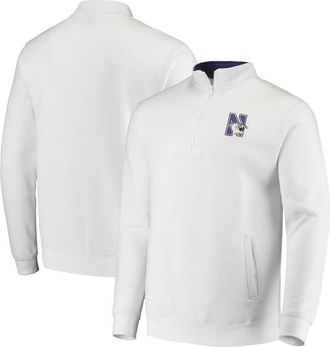 Colosseum Mens Colosseum White Northwestern Wildcats Tortugas Logo Quarter-Zip Jacket at Nordstrom, Size Xxx-Large