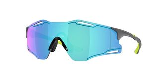 Oakley OO9512D CYBR ZERO Asian Fit 951212 Mens Sunglasses Grey Size 139