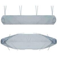 OEM Toldo Antipolvo, Retr&aacute;ctil Con Cord&oacute;n Ajustable, Ideal Para Patios Y Jardines Exteriores (tama&ntilde;o: 3 Metros, Color: Gris). - Crezuo
