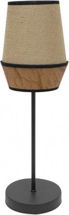 Fabrilamp Sobremesa Alto Campana 1xe27 Saco/marron 74x25x25 Cm