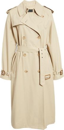 Nili Lotan Tanner Trench Coat in Khaki at Nordstrom, Size X-Small