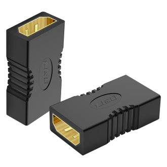 OEM Adaptador Acoplador Hdmi, Paquete De 25 Acopladores Extensores Hembra A Hembra Chapados En Oro, Compatibles Con Ethernet 3d 4k Arc