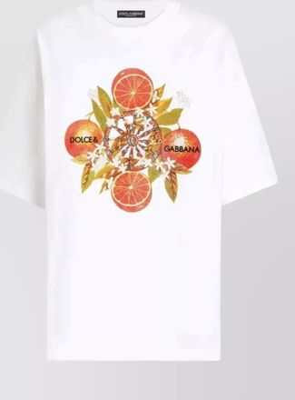 Dolce & Gabbana cotton crew neck short sleeve t-shirt