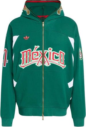 adidas FIFA World Cup 26 Mexico Hoodie Asia Sizing Collegiate Green HY5098