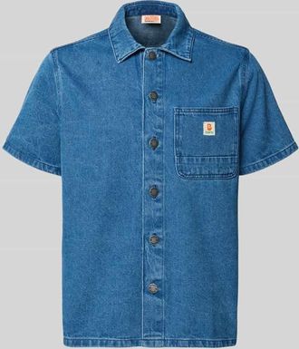 Blend Regular Fit Jeanshemd mit Brusttasche Modell SUN in Jeansblau, Gr&ouml;&szlig;e XXL