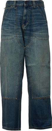 Carhartt Work in Progress Oakland Camano Cotton Denim Wide-Leg Pants