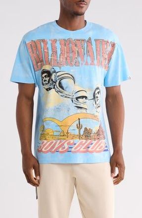 Billionaire Boys Club Rushmore Cotton Graphic T-Shirt in Baltic Sea at Nordstrom Rack, Size Xxx-Large