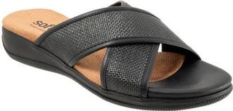 Softwalk Tillman 6.0 Slide Sandal in Black/black at Nordstrom, Size 10.5