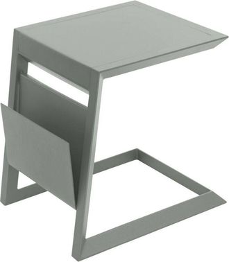 Hesperide Hesperide - Tavolino da giardino quadrato allure in alluminio, verde alloro 55 x 45 x 55 cm - Hespéride