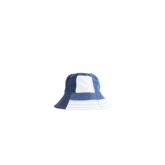 AMBUSH Accessories, male, Blue, L/XL, Blue denim patchwork hat