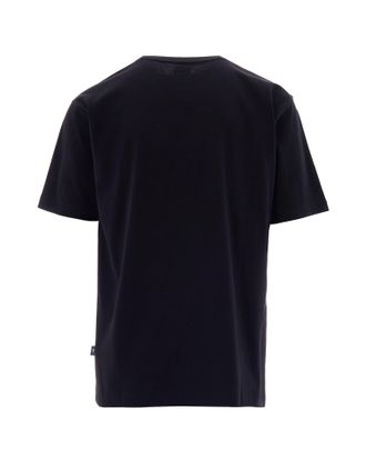 New Balance Mens T-Shirt Athletics Black Cotton T-Shirts And Polos