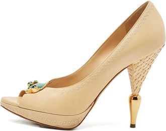 Dior Pumps a punta aperta - Toni neutri