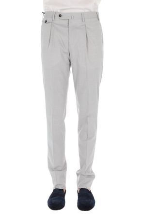 Pantaloni Torino Gentleman Fit Wool-Viscose Formal Pants