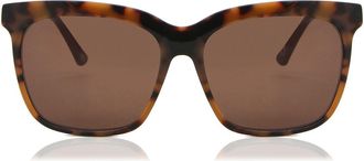 SmartBuy Collection Square Full Rim Plastic Womens Sunglasses Tortoiseshell Size 54 - Free Lenses - SmartBuy Collection