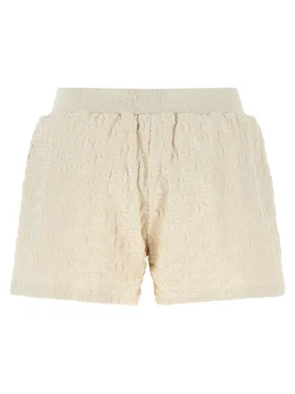 Off-white Embossed Logo Terry Shorts - Off-White