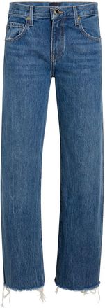 Khaite The Kerrie mid-rise jeans - Blue