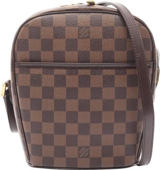 Louis Vuitton Borsa a tracolla Ipanema PM in tela Damier Eb&egrave;ne 2005 - Marrone
