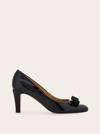 Ferragamo Women Vara bow pump Black Size 1.5