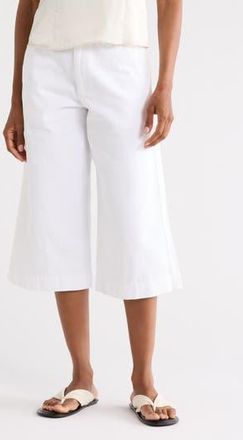 Rag & Bone Jade High-Rise Capri in White at Nordstrom Rack, Size 28