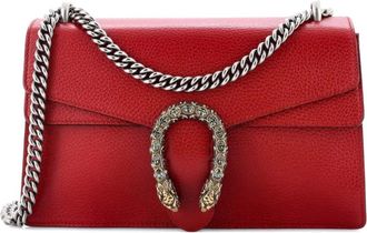 Gucci Dionysus Bag Leather Small shoulder bag - Rood